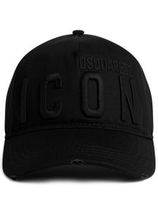 DSQUARED2 casquette à logo brodé - Noir