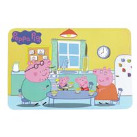 Placemat voor kinderen Peppa Pig 43 x 28 cm   -