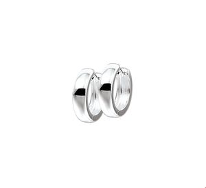 TFT Klapcreolen Bol Zilver Glanzend