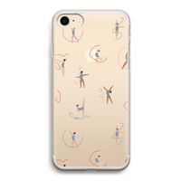 Dancing #3: iPhone 7 Transparant Hoesje