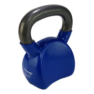 Tunturi Kettlebell - Vinyl - 12 kg - Blauw - Incl. gratis fitness app