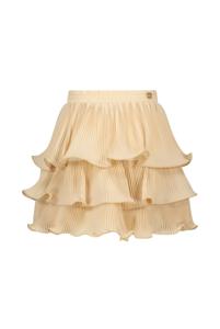 Le Chic Meisjes rok plisse - Tesra - Dreamy Creamy