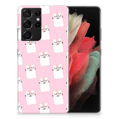Samsung Galaxy S21 Ultra | TPU Hoesje | Sleeping Cats