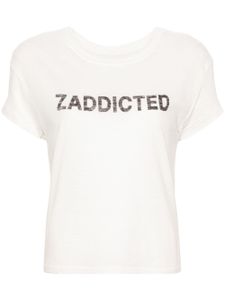 Zadig&Voltaire Zaddicted mélange T-shirt - Blanc