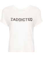 Zadig&Voltaire t-shirt Zaddicted - Blanc - thumbnail