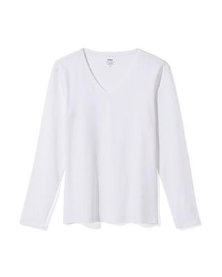 HEMA Dames T-shirt Wit (wit)