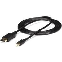 StarTech.com 1,8 m Mini DisplayPort-naar-DisplayPort 1.2 adapterkabel M/M DisplayPort 4k