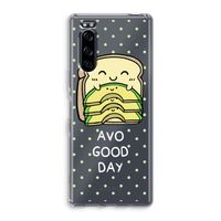 Avo Good Day: Sony Xperia 5 Transparant Hoesje