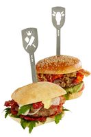 Gefu - Hamburgerstokjes TORRO stier en bijl - Set van 2 - Gefu - thumbnail
