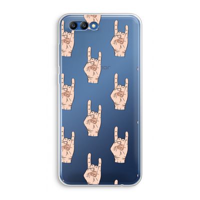 Rock: Honor 10 Transparant Hoesje