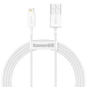 Baseus Superior-serie USB-C / Lightning-kabel - 1.5m, 20W - Wit