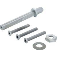 Hoppe bevestigingsset met profielstift - voor wisselgarnituren knop/kruk - >53-58<