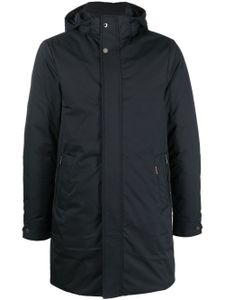 Moorer parka à capuche - Bleu