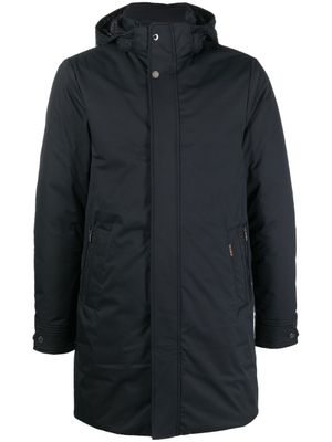 Moorer parka à capuche - Bleu