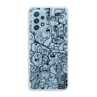 Vexx Black City : Samsung Galaxy A73 Transparant Hoesje