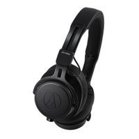 Audio-Technica ATH-M60X hoofdtelefoon/headset Hoofdtelefoons Bedraad Hoofdband Muziek Zwart