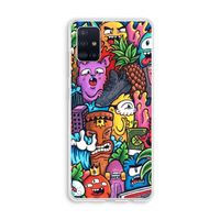 Vexx Mixtape: Galaxy A51 4G Transparant Hoesje