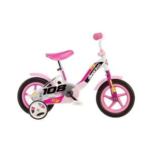 Dino Meisjesfiets 108 Sport 10 Inch Roze/wit