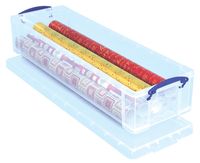 Really Useful Box opbergdoos 22 liter, transparant - thumbnail