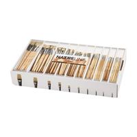 Creativ Company Houten kwasten, nr. 00-22, korte steel, 120st.