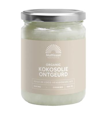 Kokosnoot Olie Ontgeurd Mattisson 500ml