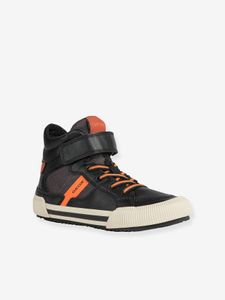 Halfhoge sneakers voor jongens  J Alonisso Boy B-GBK GEOX® zwart oranje