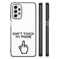 Samsung Galaxy A23 | Telefoon Hoesje | Finger Don&apos;t Touch My Phone