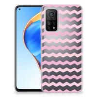 Xiaomi Mi 10T | 10T Pro | TPU bumper | Waves Roze