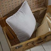 Kussen - TODAY - CHARME - Chambray x Dentelle Constance - 40 x 40 cm