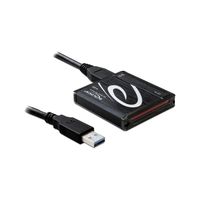 DeLOCK USB 3.0 Card Reader All in 1 geheugenkaartlezer USB 3.2 Gen 1 (3.1 Gen 1) Zwart - thumbnail