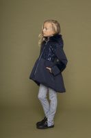 Le Chic Meisjes winterjas - BLYSS - Marine blauw - thumbnail