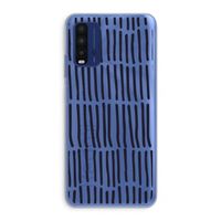 Moroccan stripes: Xiaomi Redmi 9T Transparant Hoesje