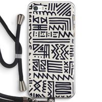Marrakech print: iPhone 5 / 5S / SE Transparant Hoesje met koord