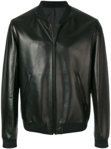 Prada veste bomber zippée - Noir