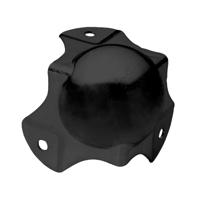 Adam Hall 4124BLK Bolhoek medium zwart Adam Hall 4124BLK Bolhoek medium zwart
