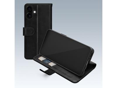 Mobilize Mobilize Premium Gelly Wallet Book Case Apple iPhone 16 Plus Black