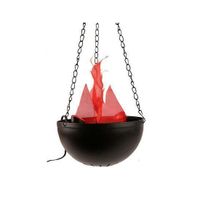 Halloween hanglamp met flikkerende vlam   -