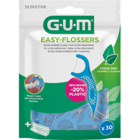 GUM Easy-Flossers Cool Mint - 30 stuks GUM Easy-Flossers Cool Mint - 30 stuks
