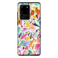 Watercolor Brushstrokes: Samsung Galaxy S20 Ultra Tough Case