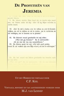 De Profetieën van Jeremia (Paperback)