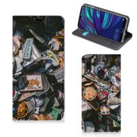Huawei Y7 hoesje Y7 Pro (2019) Stand Case Badges Huawei Y7 hoesje Y7 Pro (2019) Stand Case Badges