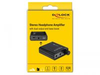 DeLOCK Portable Stereo Hoofdtelefoon versterker versterker - thumbnail