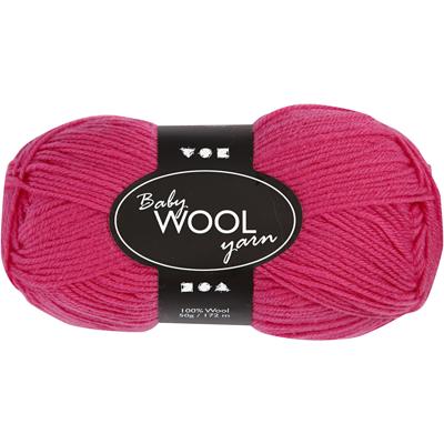 Creativ Company Baby garen, l: 172 m, cerise, 50 gr/ 1 bol