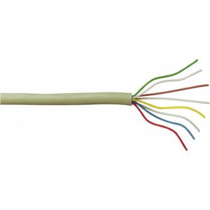 BKL Electronic 1507004/50 Telefoonkabel J-Y(ST)Y 6 x 2 x 0.60 mm Grijs 50 m