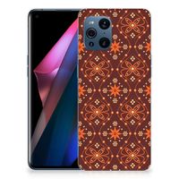 OPPO Find X3 | X3 Pro TPU bumper Batik Brown