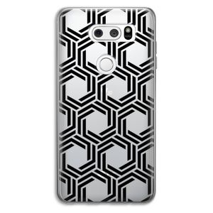 Geometrisch patroon: LG V30 Transparant Hoesje