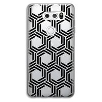 Geometrisch patroon: LG V30 Transparant Hoesje
