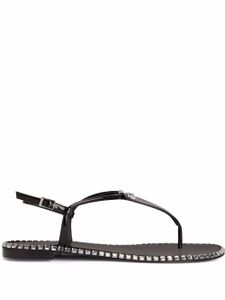 Giuseppe Zanotti sandales Bellatriks à détails de clous - Noir