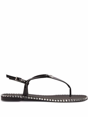 Giuseppe Zanotti sandales Bellatriks à détails de clous - Noir