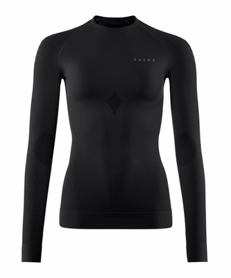 Falke Maximum Warm Longsleeve Thermoshirt Dames Black XL